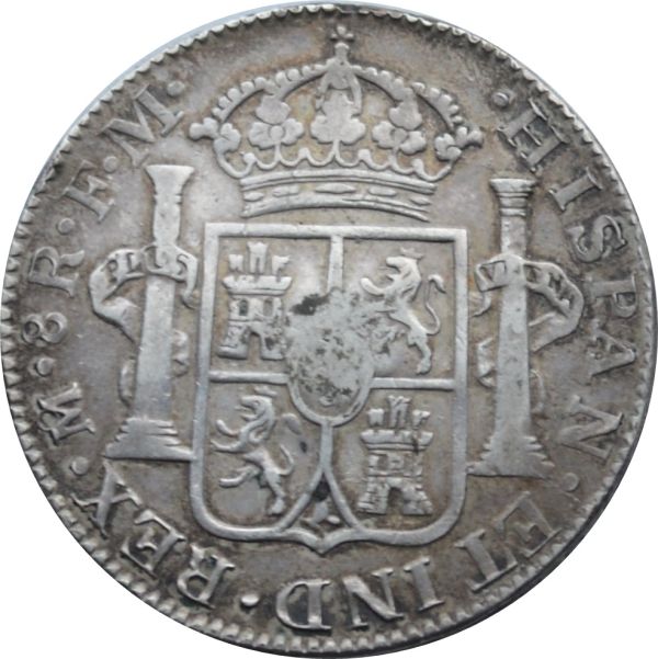 1771-Portrait-8-Reales-With-G-III-Counterstamp